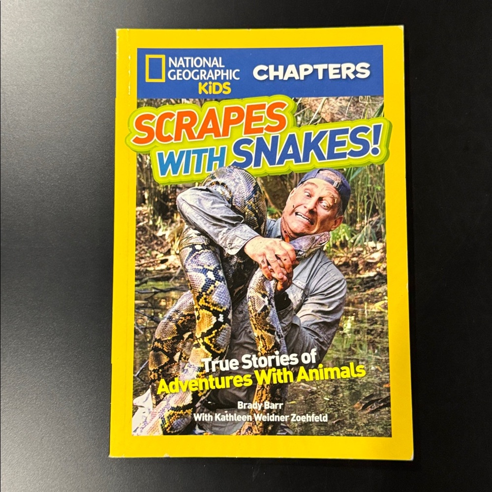 National Geographic Kids Chapters: Scrapes with Snakes! - Softcover Chapter Book